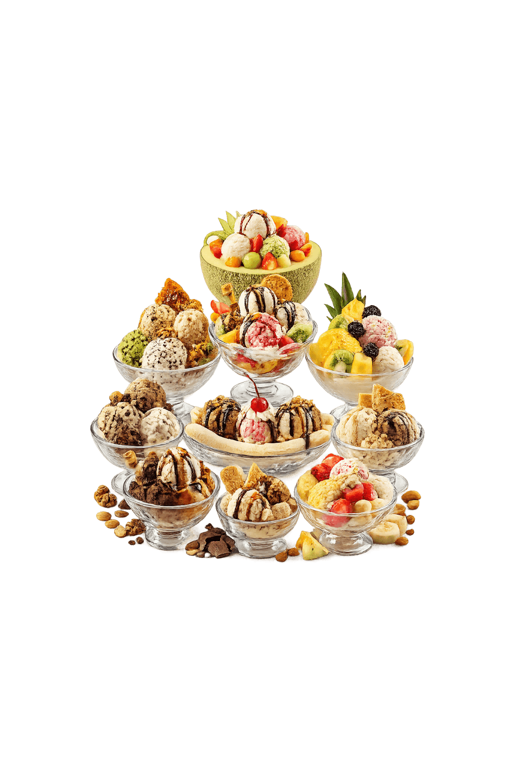 Representative image of ice cream varieties
