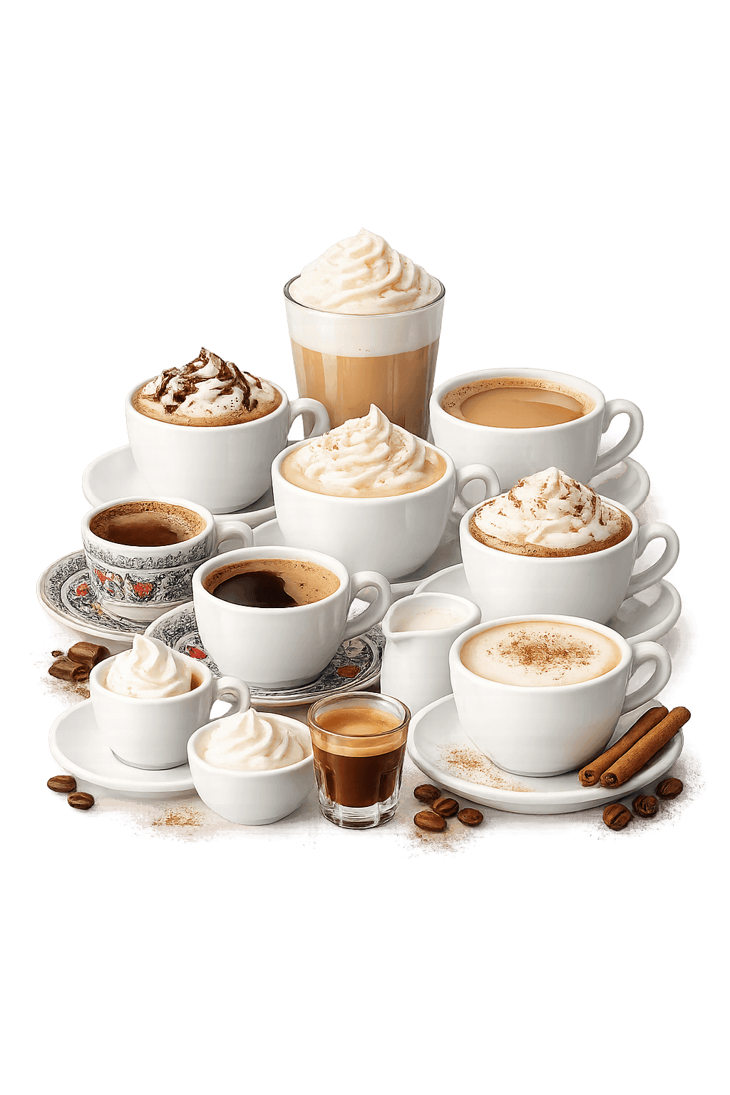 Representative image of special hot coffee and drinks