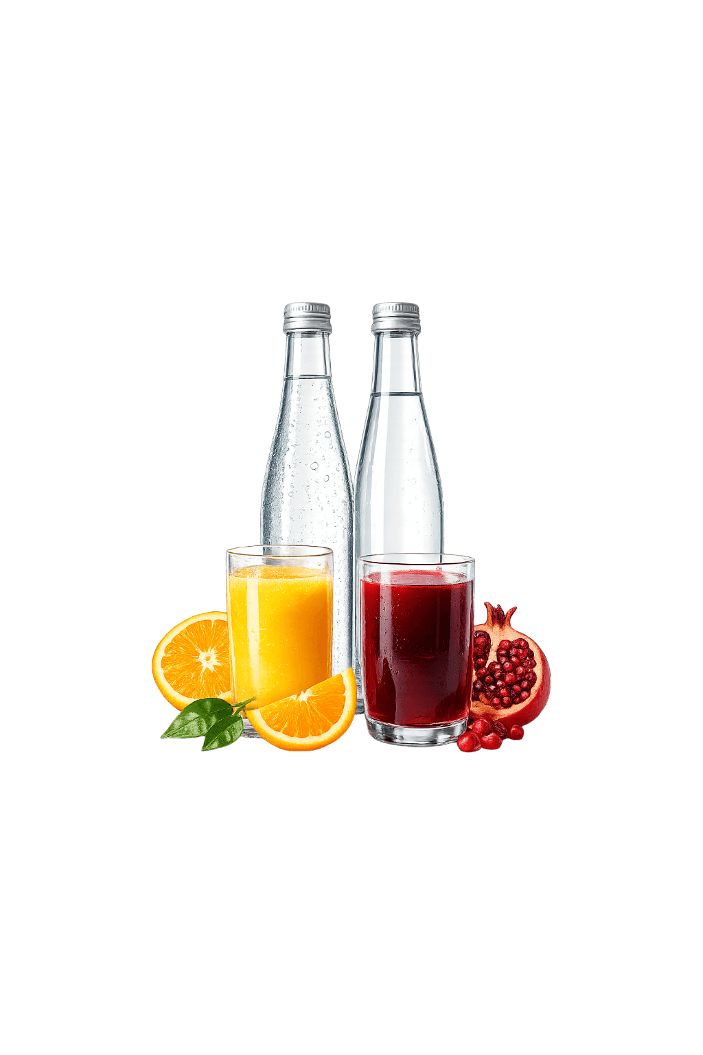 Representative image of fresh squeezed and premium drinks